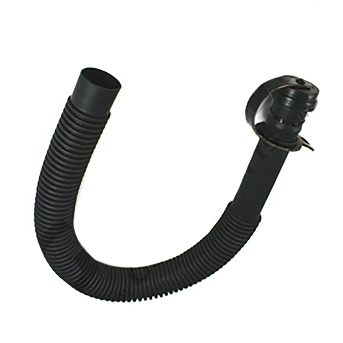 Drain Hose Assembly 1.5" x 33" Molded Hose, Black, Drain Cap